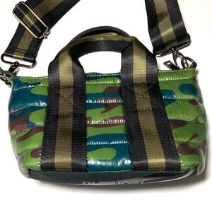 Think Royln Camo Puffer Crossbody Bag - NWOT